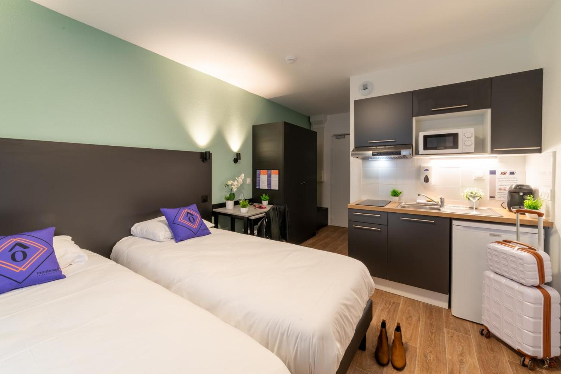 Montempo Appart'Hotel Bordeaux Belvedere Bagian luar foto